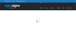 Desktop Screenshot of dynasigns.ie